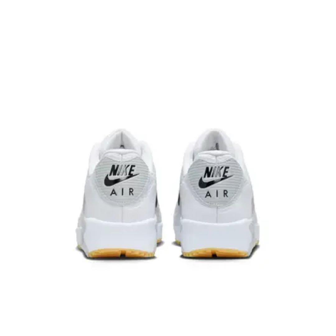 新品 26cm ナイキ エアマックス 90 G ゴルフシューズ 白 黒タグ