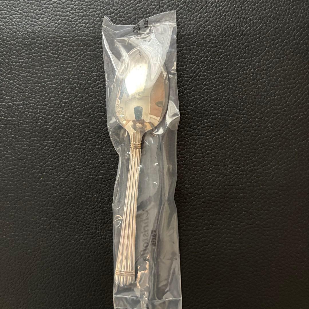 未開封クリストフル　アリアゴールドリング　コーヒースプーン6点　ボックス付き