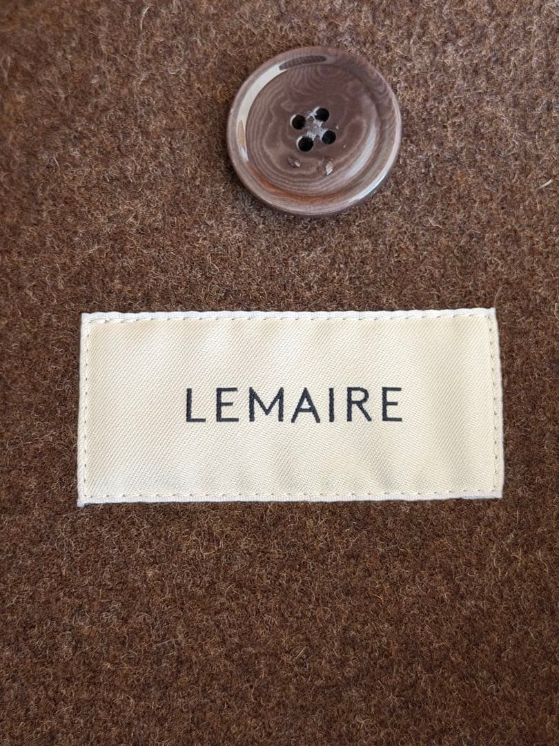 Lemaire Wrap Coat BROWN 国内正規品