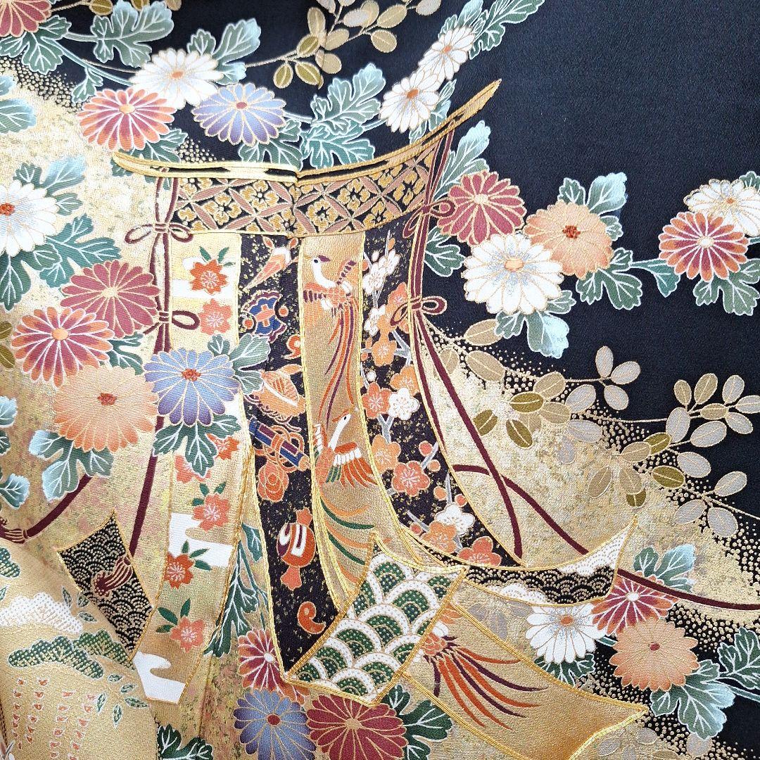 着物リメイクワンピース3607