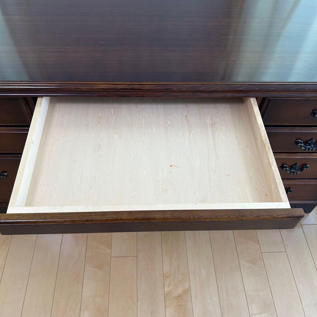 karimoku カリモク 両袖机 コロニアル書斎机ワークデスクSC5041JK