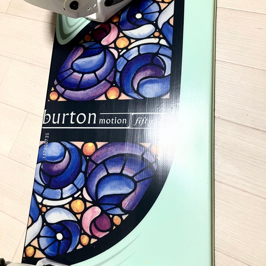バック付/BURTON motionバートンスノーボードセット156バインM/L