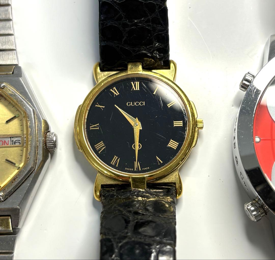 【ジャンク品】まとめ売り OMEGA GUCCI ラドー CURTIS＆co他