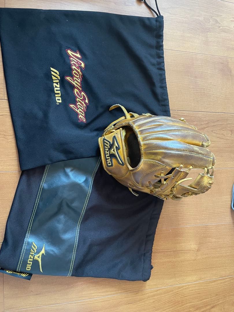 MizunoPro 硬式野球グローブ 55cm ベージュ