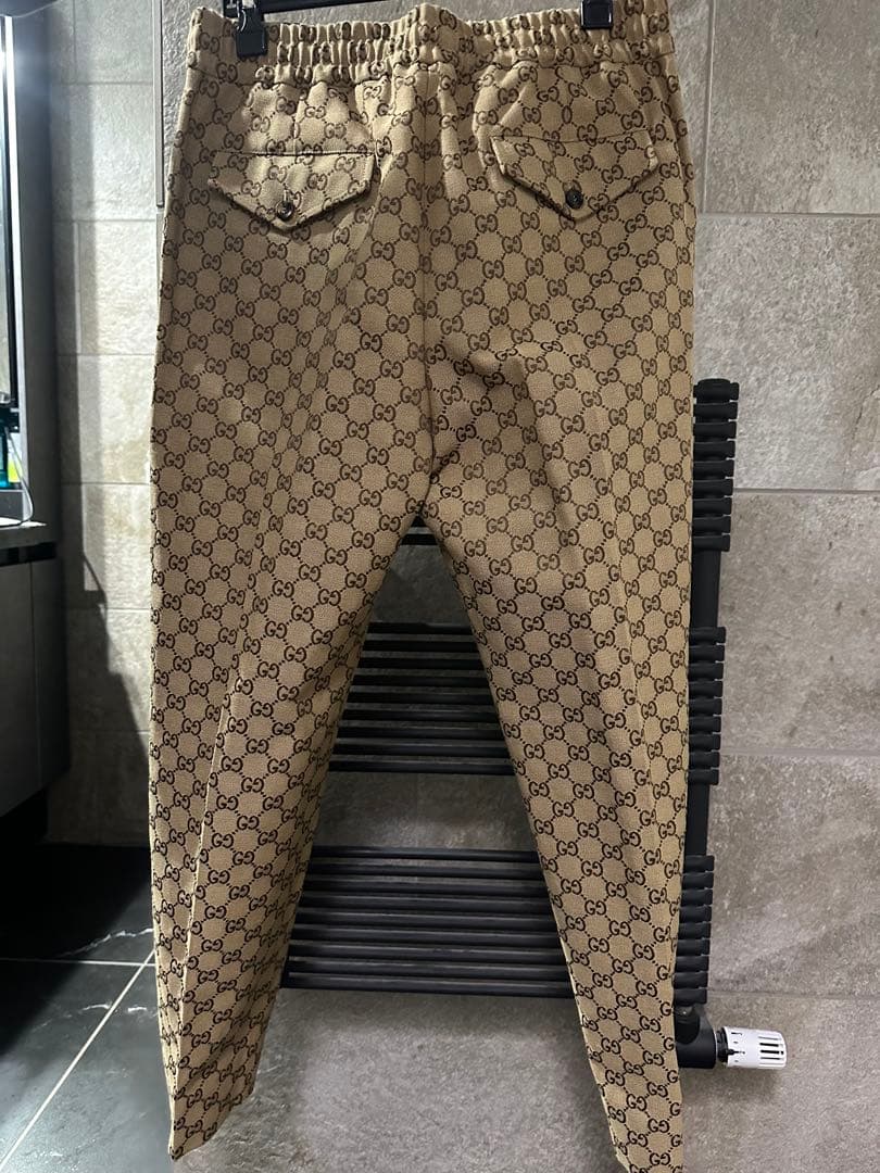 H ori GUCCI メンズパターンパンツ　新品