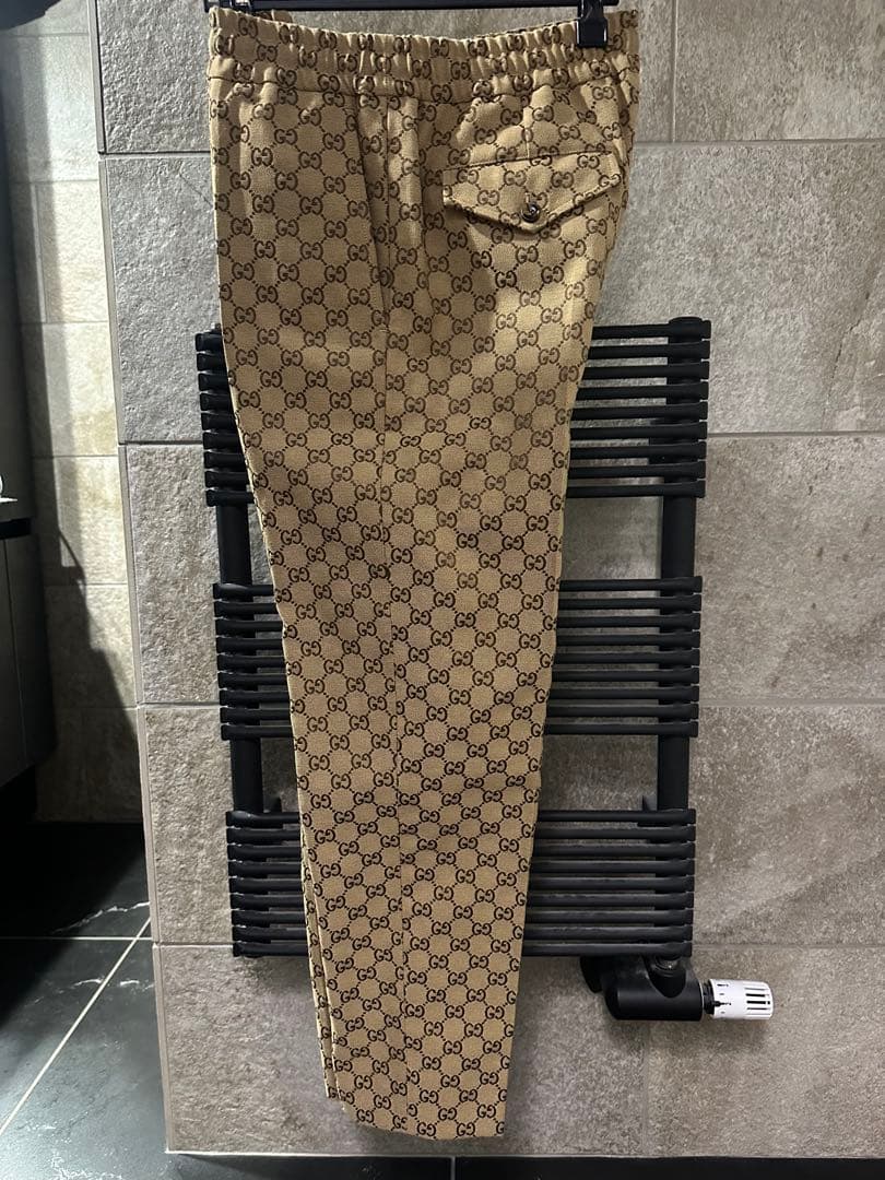 H ori GUCCI メンズパターンパンツ　新品