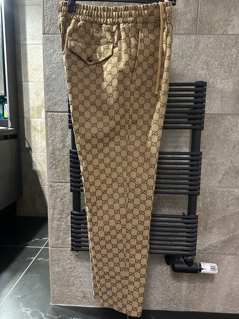 H ori GUCCI メンズパターンパンツ　新品