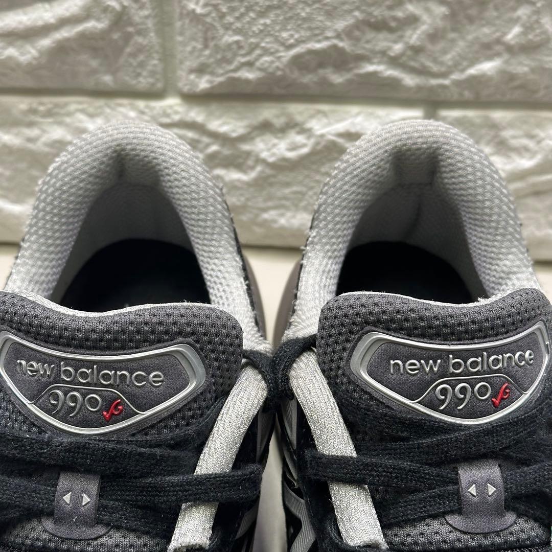 New Balance M990BK6 ブラック 26cm