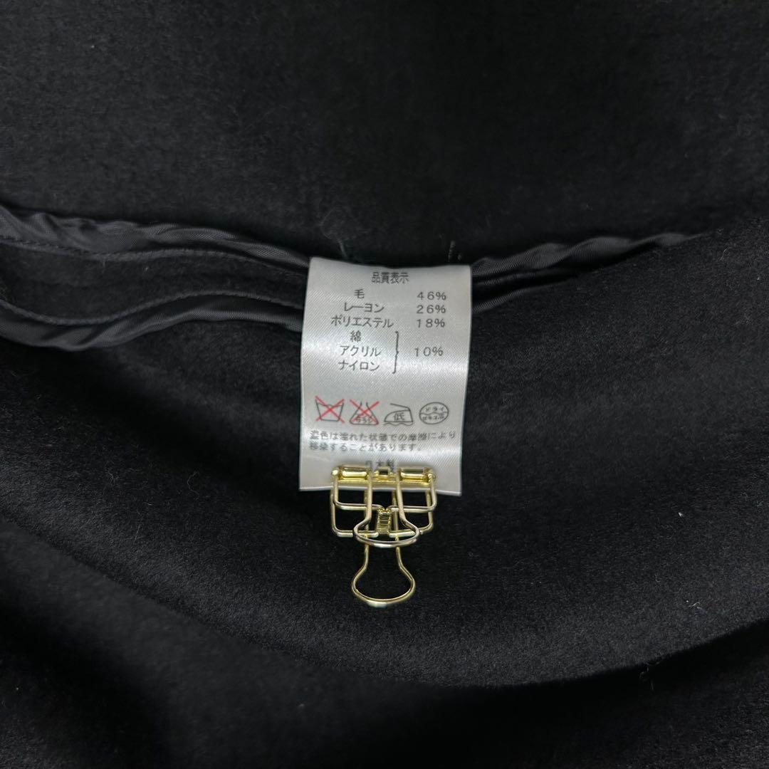 人気♡ミズイロインド ダッフルコート ダブルフェイス フード トグル マキシ丈