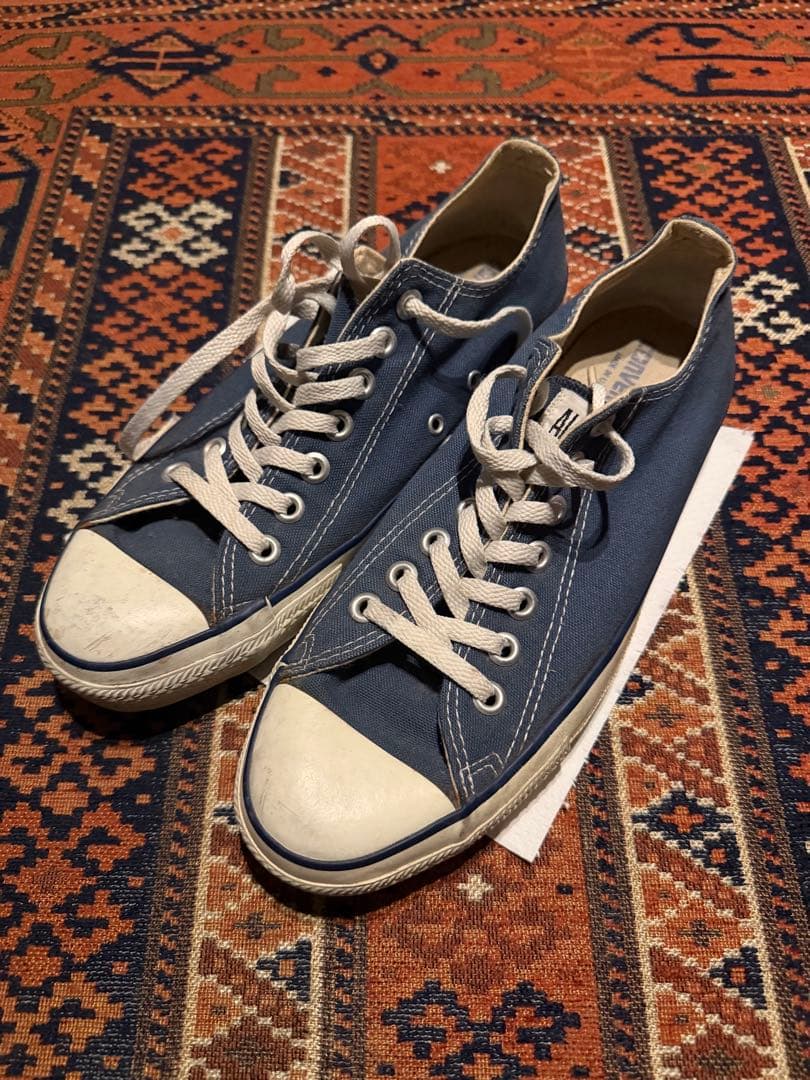 希少 USA製 converse ピンク ネイビーセットchuck