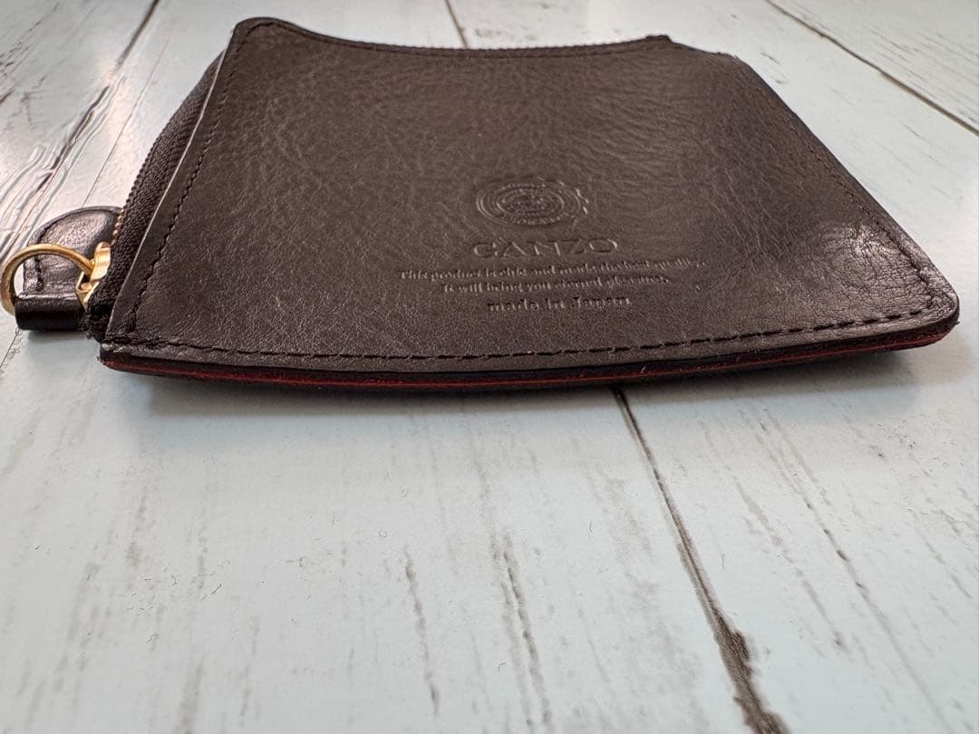 【GANZO】ミネルバナチュラルzipパース