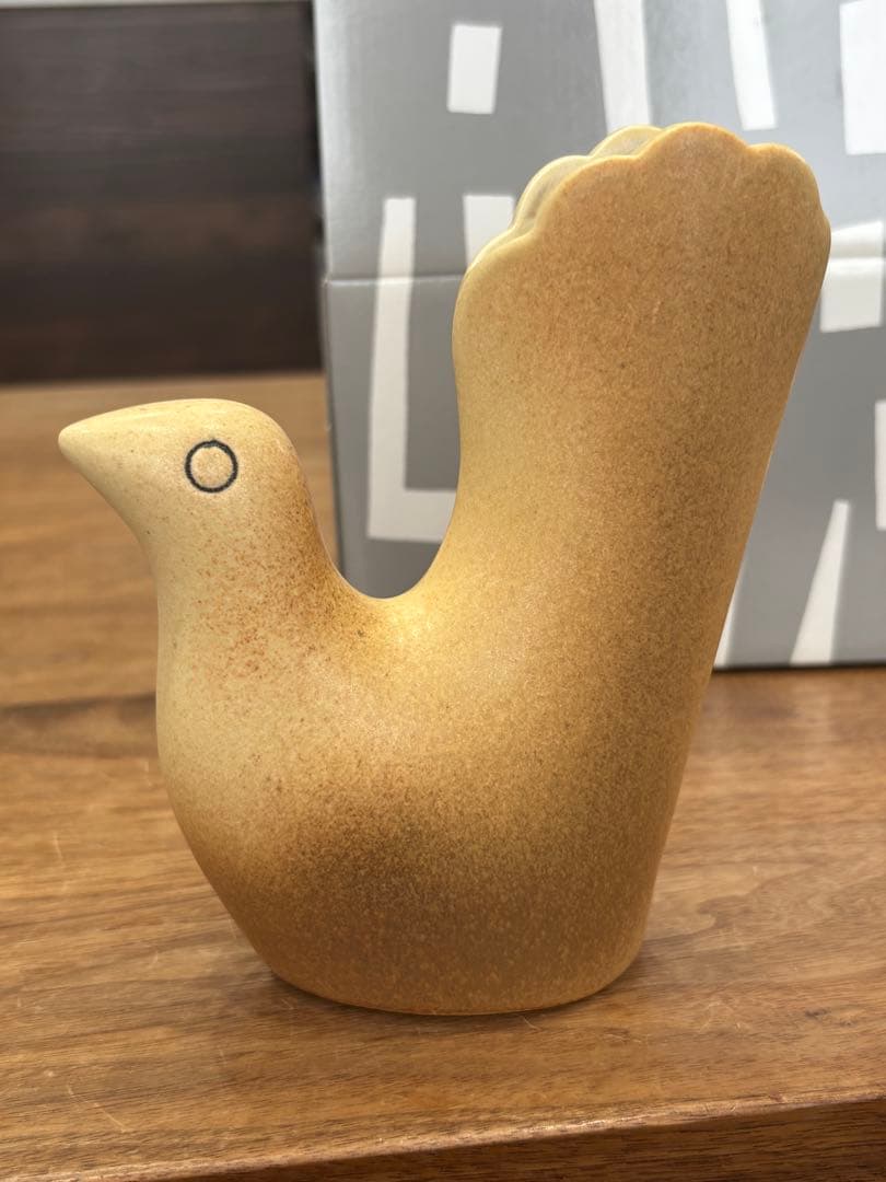 鹿児島睦 En Liten Van　鳥　bird フラワーベース 花器