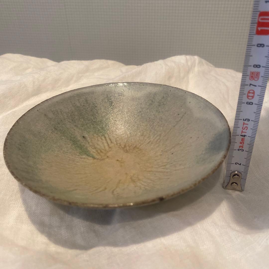 清岡幸道 さん　器　小皿　陶器　釉薬