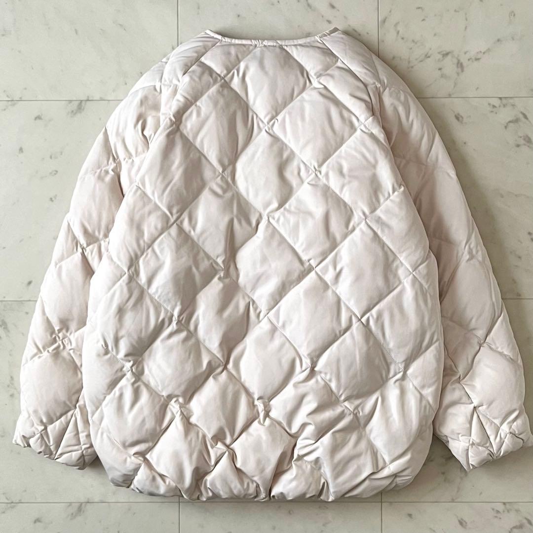 美品＊アーバンリサーチ コクーンキルティングダウン アイボリー 白 acuta