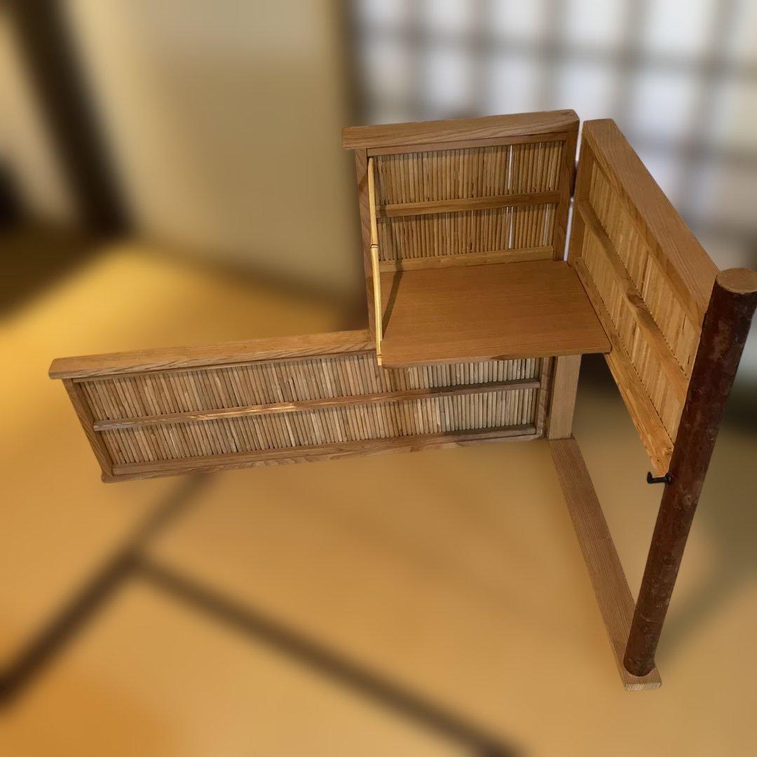 茶道具　【台目棚】　葭棚(よし棚)