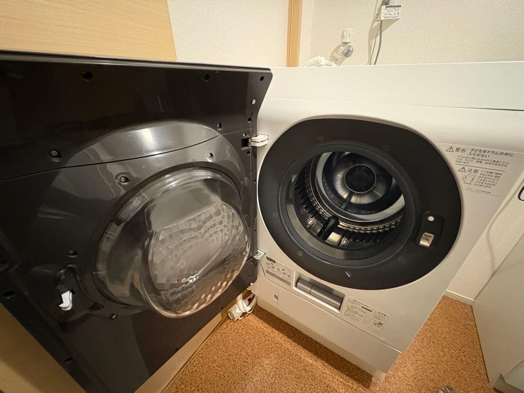 【訳あり格安】SHARPドラム式洗濯乾燥機 ES-U111超音波ウォッシャー付き