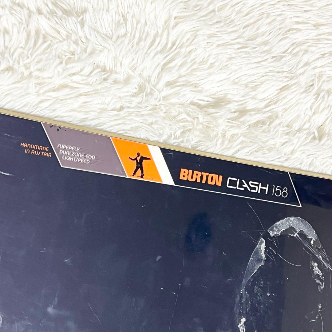 【名機】 CLASH クラッシュ158 スノーボード BURTON バートン