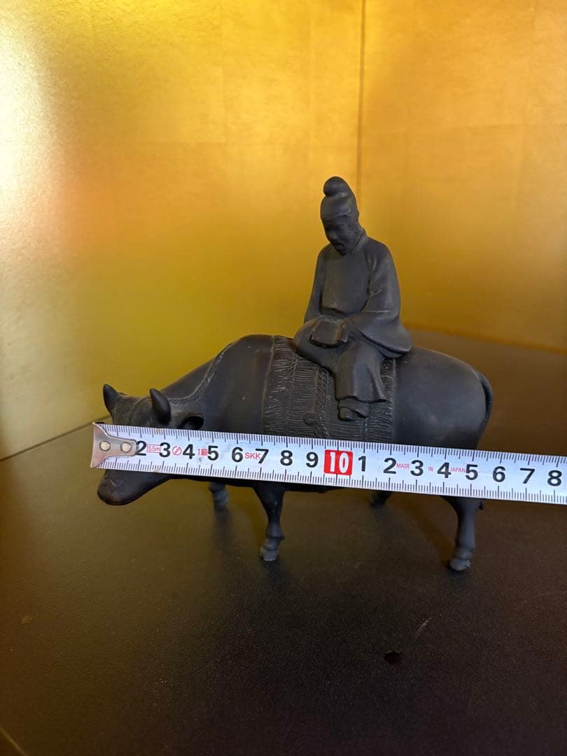 牛　香炉　置物