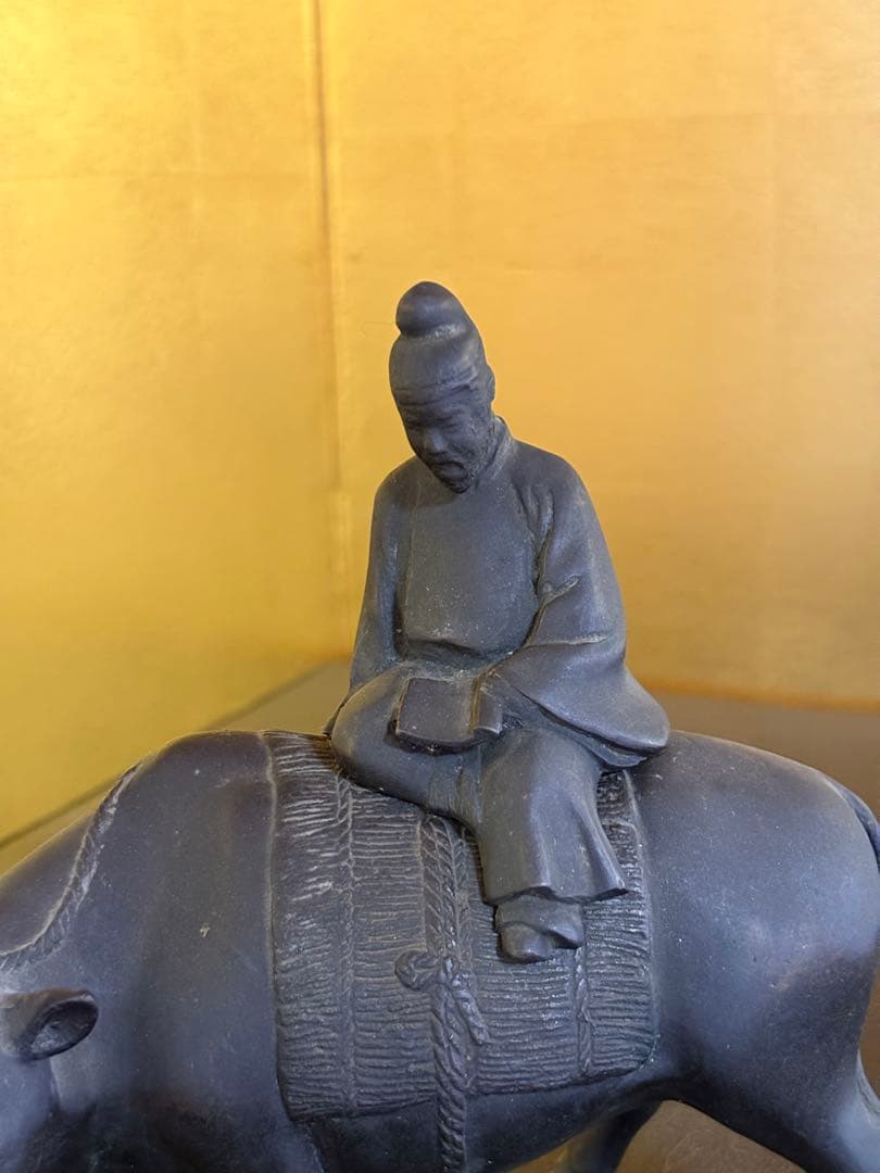 牛　香炉　置物