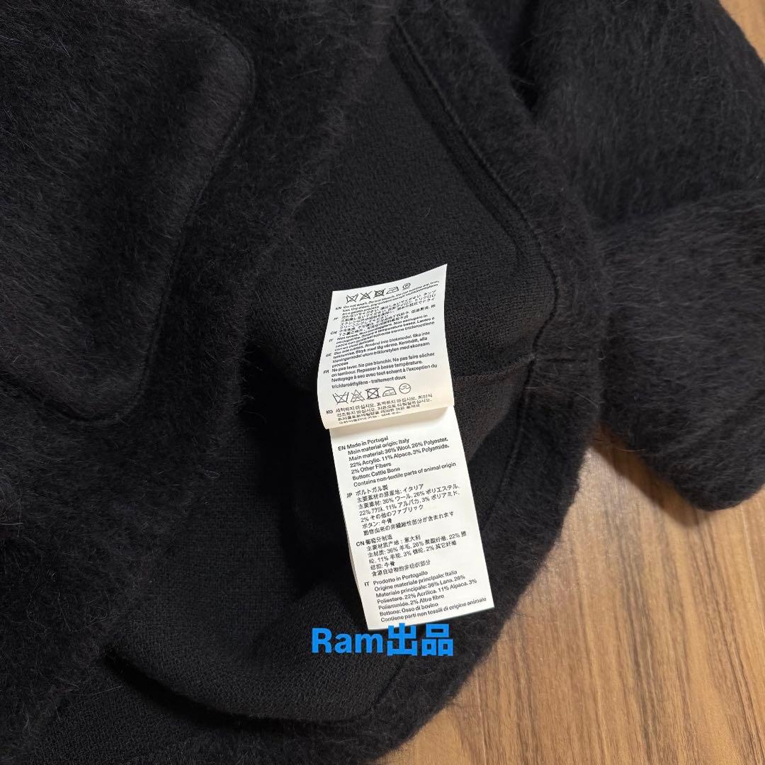 トップス OUR LEGACY Black Mohair CARDIGAN 44