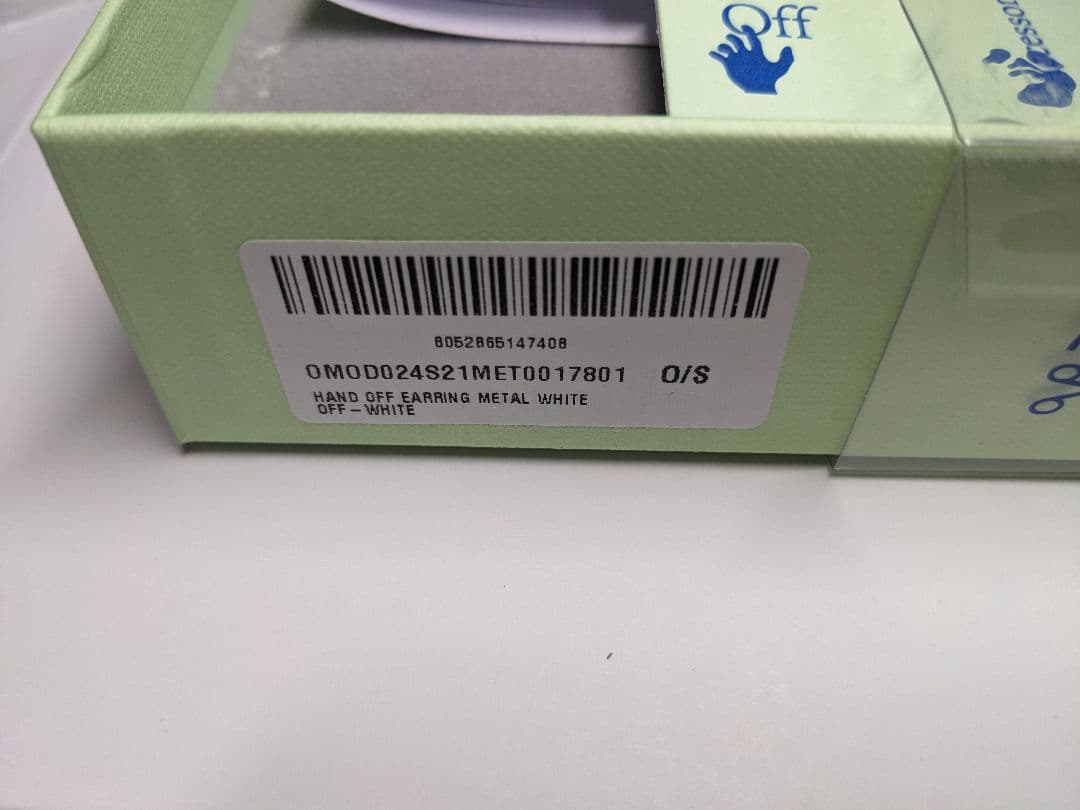 off-white ピアス 片耳用