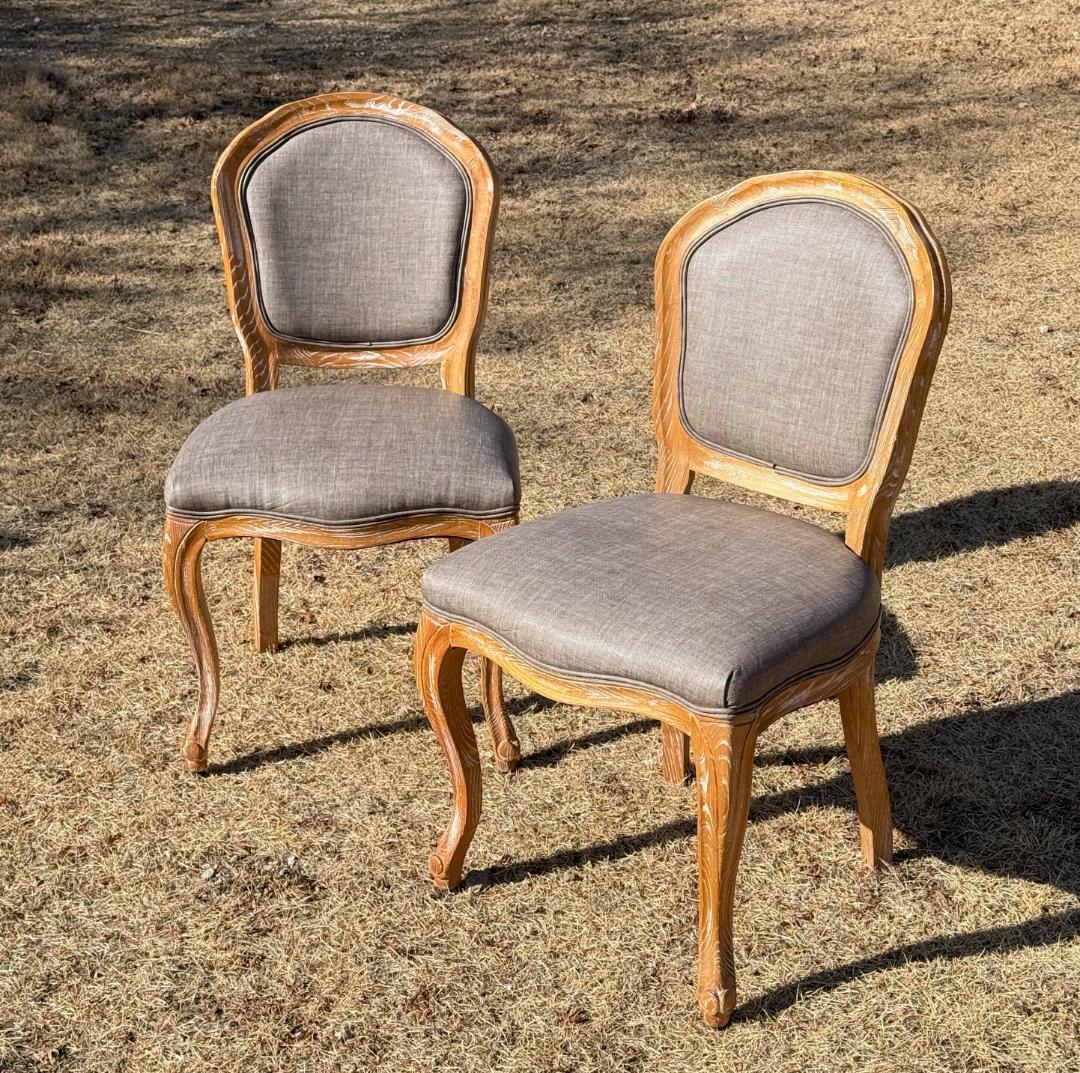 極美品！　LUMINOUS　シャビーシック　サロンチェア　2脚セット