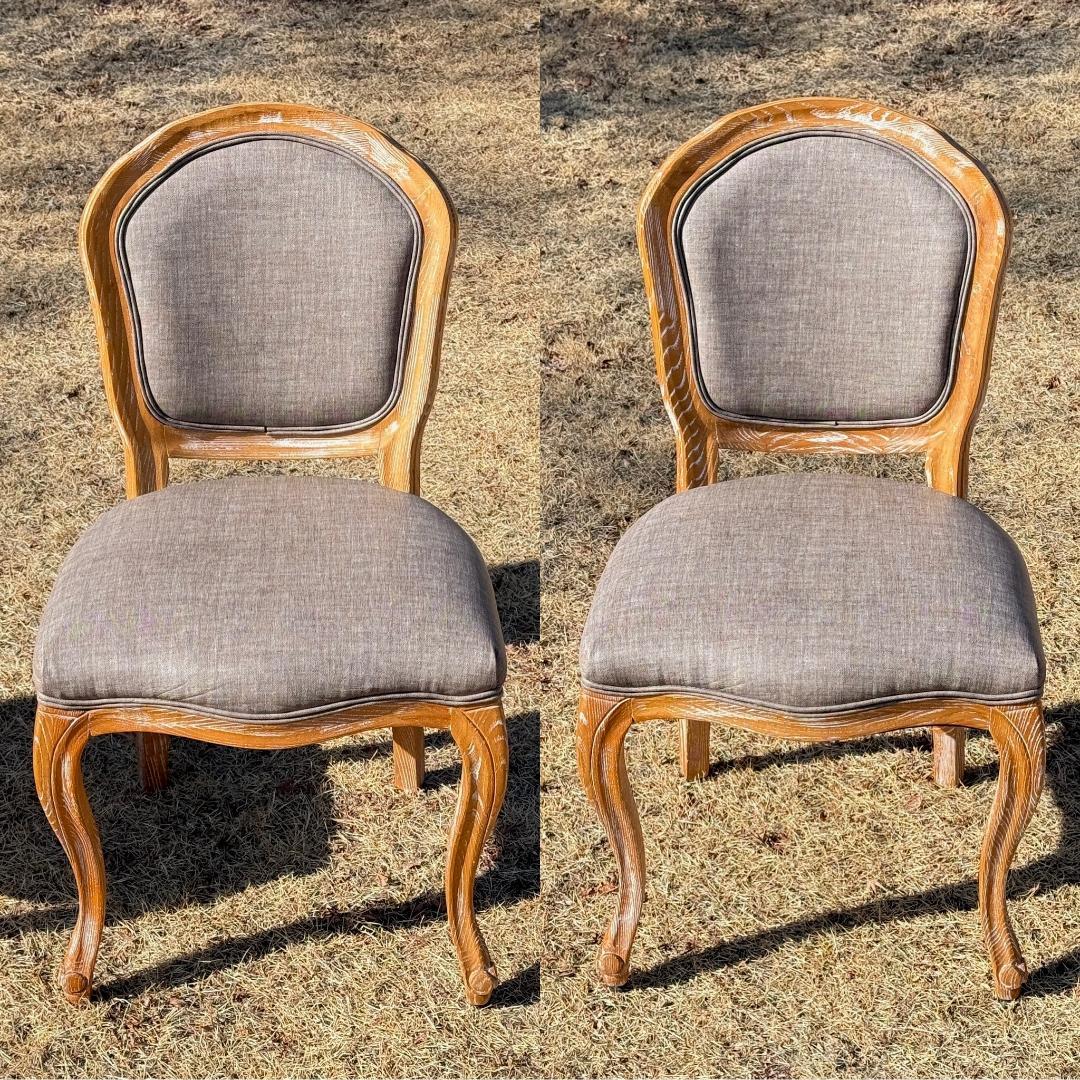 極美品！　LUMINOUS　シャビーシック　サロンチェア　2脚セット