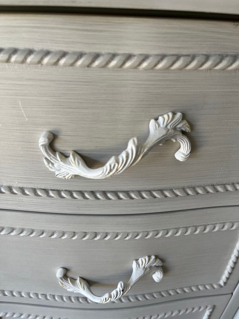 Malian  アンティーク調キャビネット天然木 ロマンチック インテリア