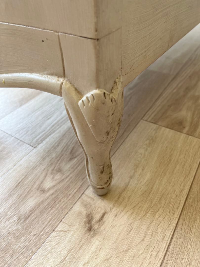 Malian  アンティーク調キャビネット天然木 ロマンチック インテリア