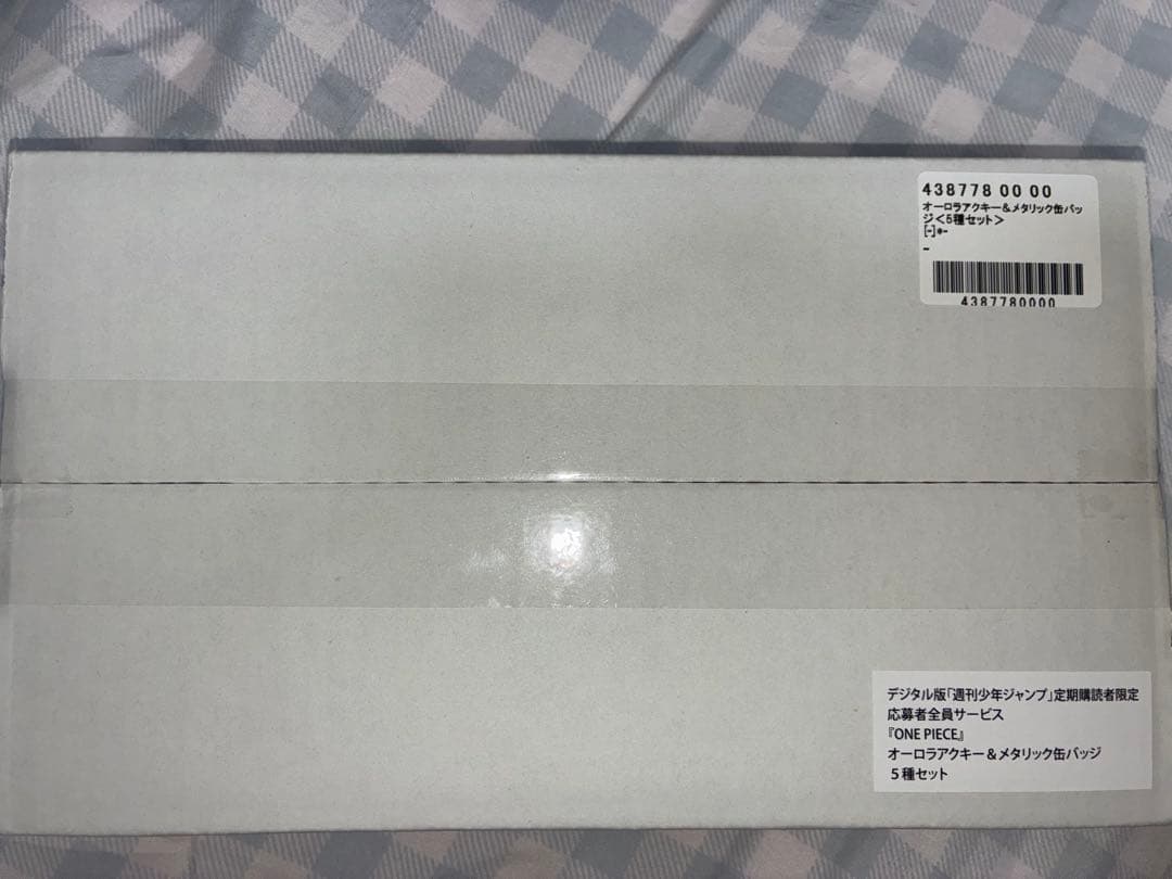 ONE PIECE オーロラアクキー&メタリック缶バッジ 5種セット