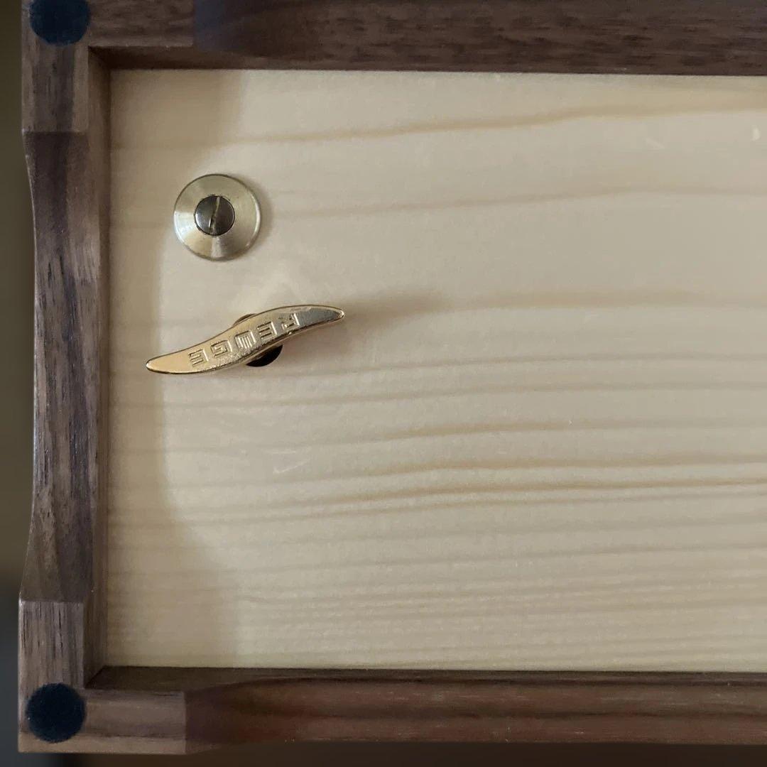 リュージュ オルゴール144弁　曲目　カノン　共鳴箱おつけします。