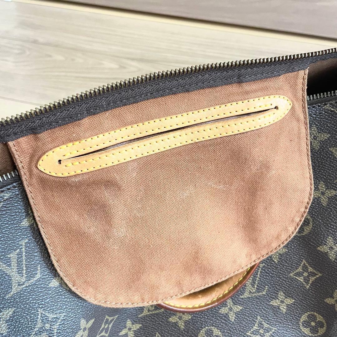 ルイヴィトン　ボストンバッグ　スピーディ35 モノグラム　ブラウン　ヌメ革