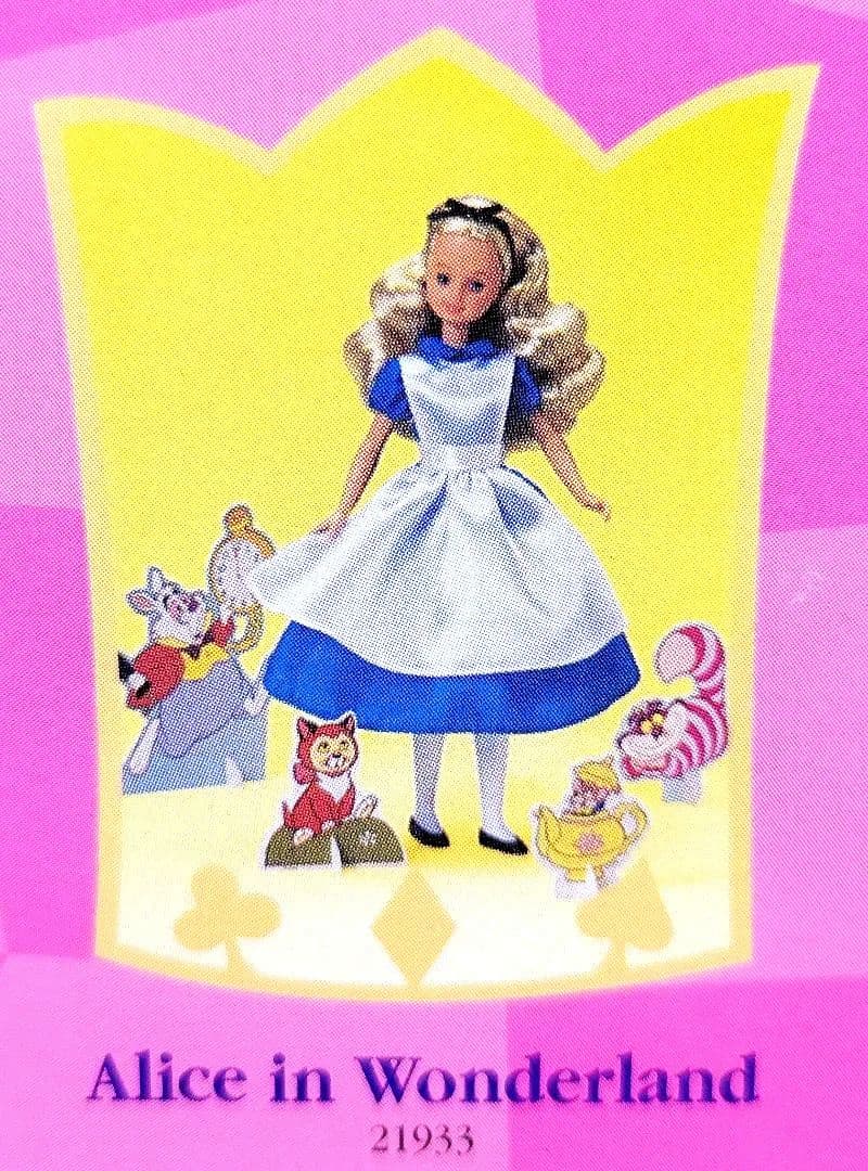 ■マテル社　ディズニークラシック　不思議の国のアリス　バービー　人形