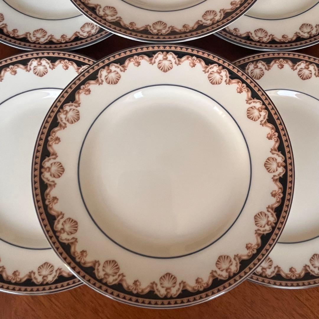 【黒壺美品】ウェッジウッド★メディチ★パン・ケーキ皿　6枚