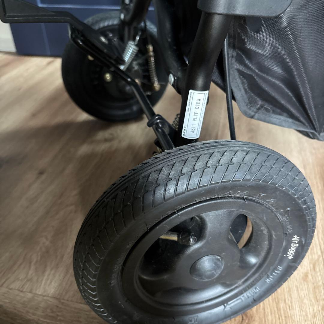 エアバギーココブレーキ カーキ マット&ヘッドサポート&ダウンスリーピングバッグ