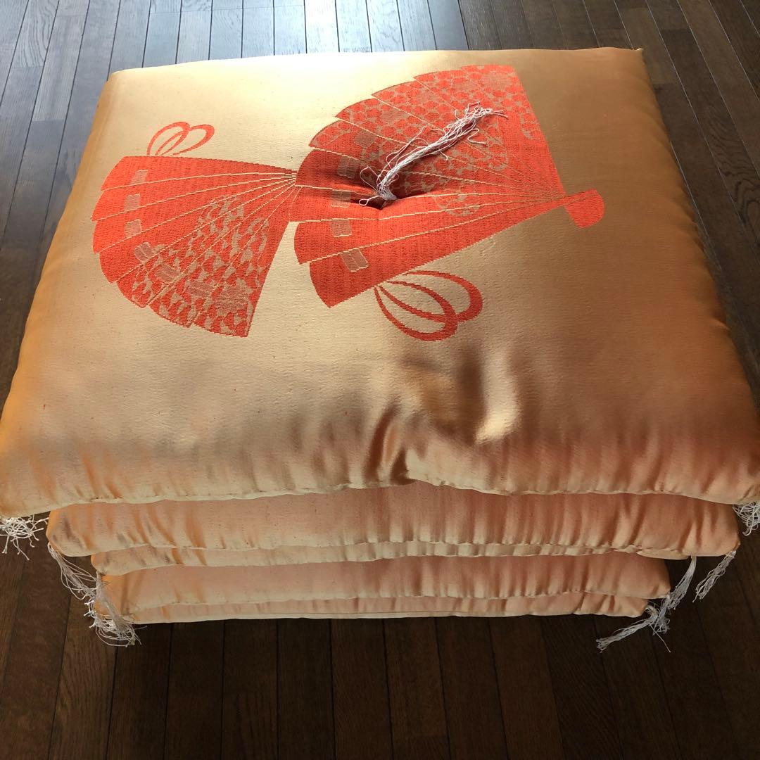 座布団　高級座布団　5枚組セット　昭和レトロ