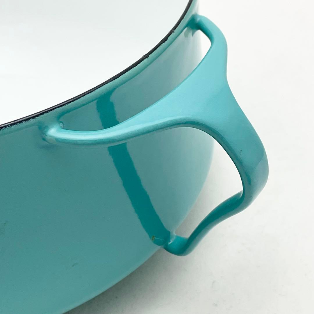 DANSK ダンスク コベンスタイル ホーロー両手鍋 18cm ターコイズ