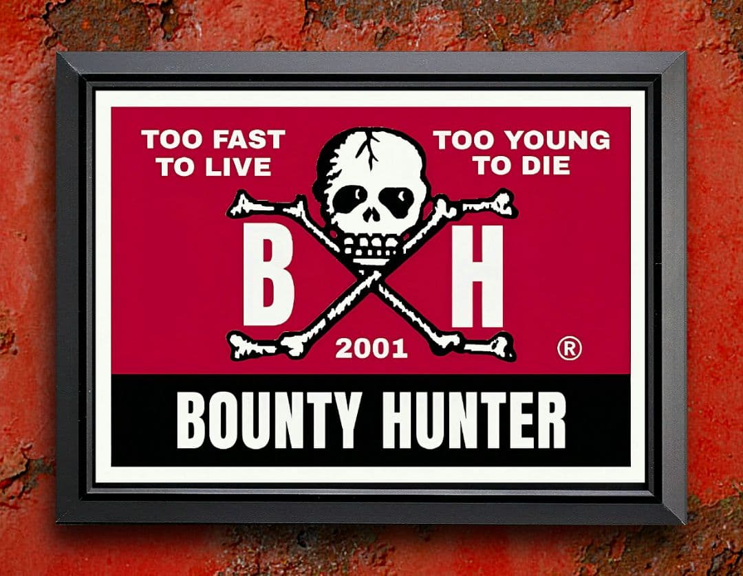 角ドクロ・ペパーミント・ピンクドラゴン【A4サイズ写真ポスターフレーム付き３点】