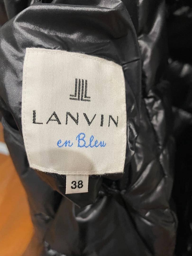 ランバンオンブルー　ダウンコート　リバーシブル　38