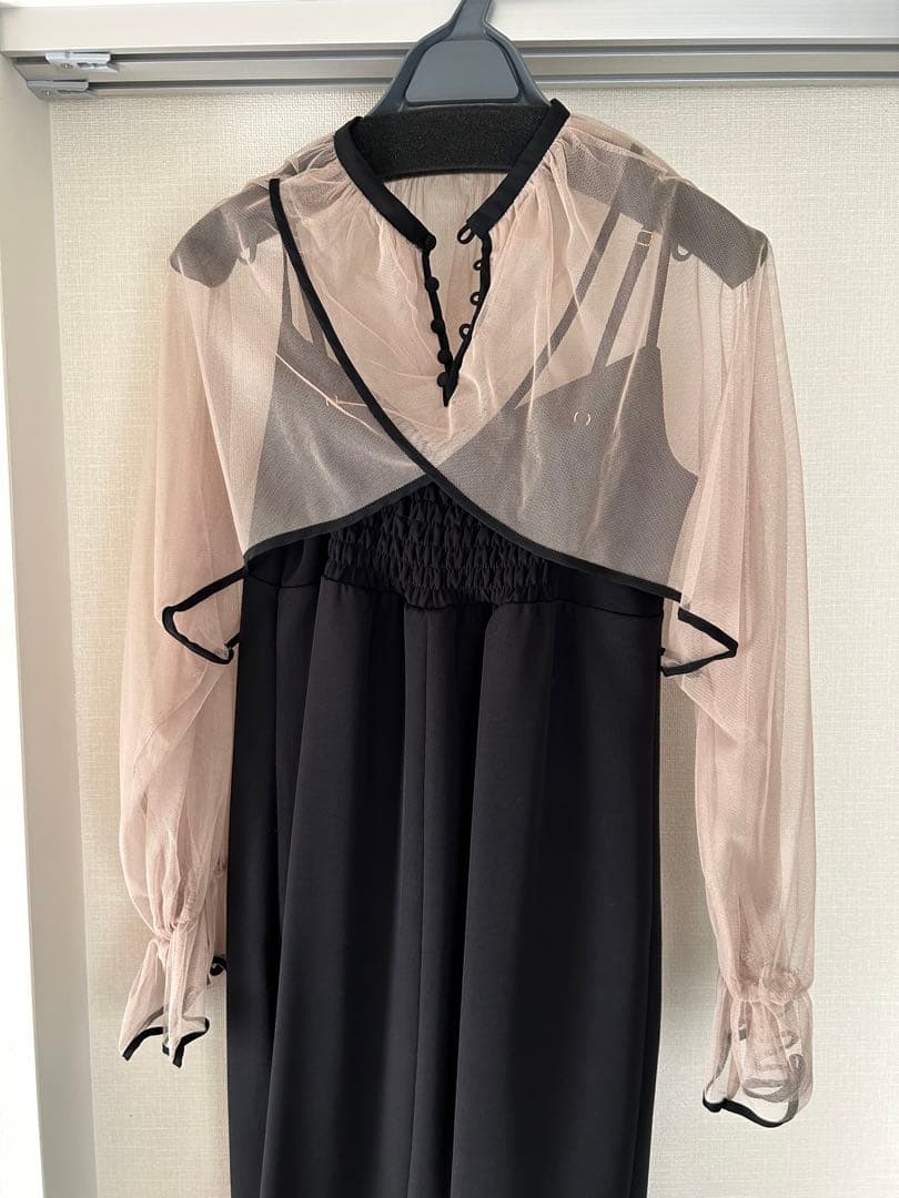 ワンピース Ameri Vintage MANY WAY AIRY VEIL DRESS