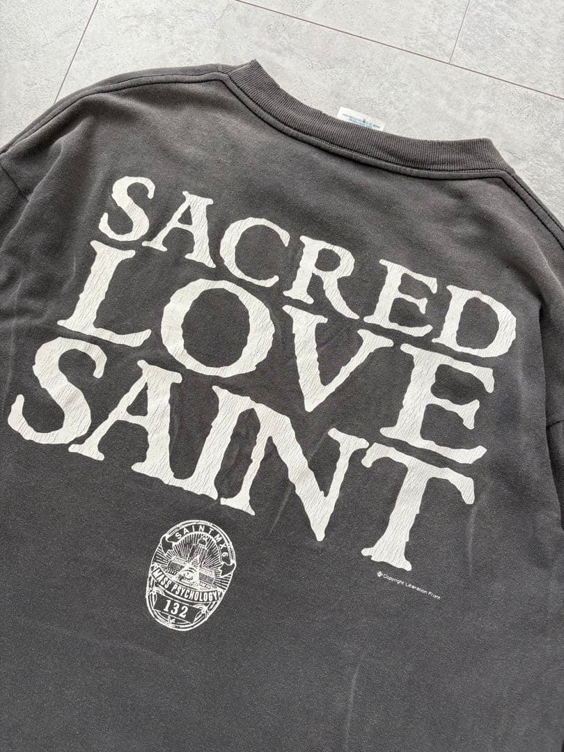 美品 希少M SAINT Mxxxxxx LS TEE LOVE SAINT