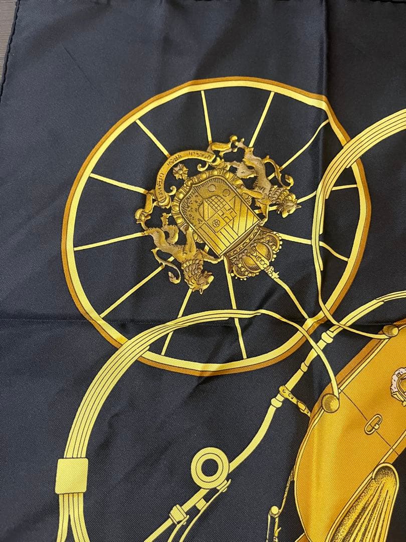 HERMES　エルメス カレ90 『SPRINGS』スプリング スカーフ 美品