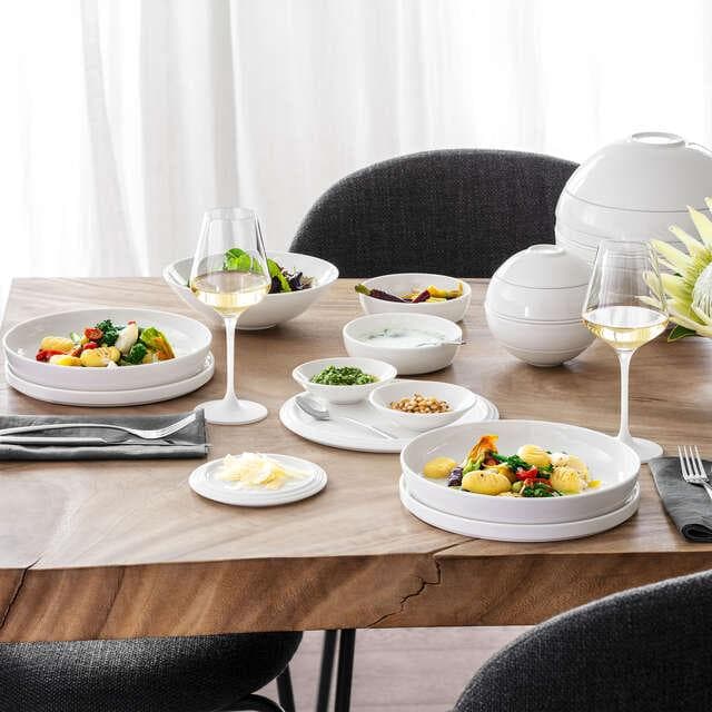 ビレロイアンドボッホ Villeroy & Boch ラ・ボール 食器セット白