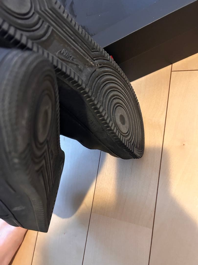 Nike Air Force 1 ブラック　supreme ナイキ
