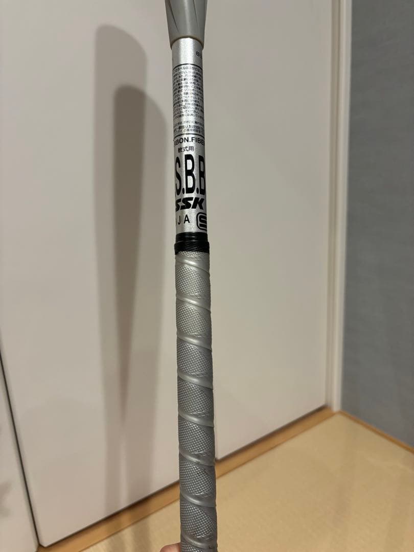 美品MM23 軟式バット シルバー83センチ