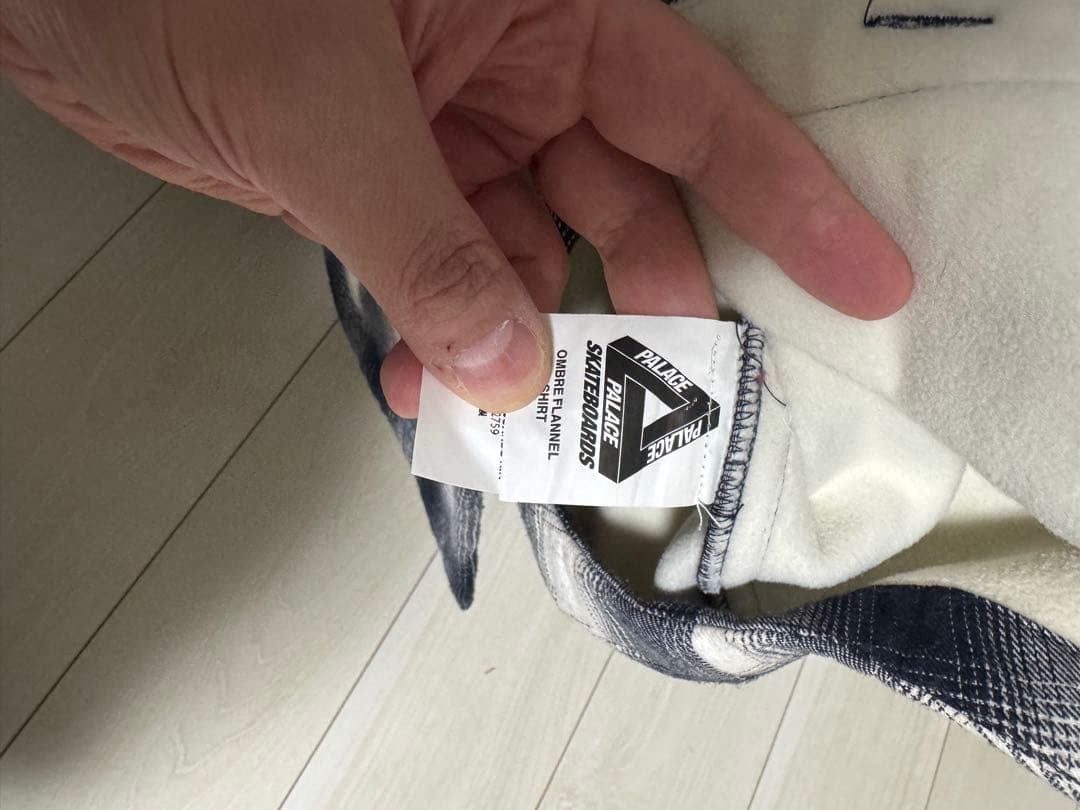 PALACE チェック柄ネルシャツ