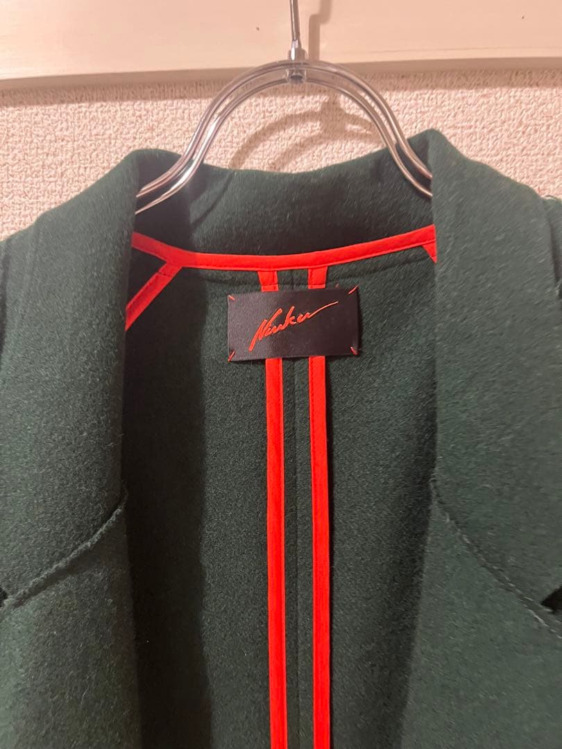 UNUSED × NIUKU WOOL GOWN COAT