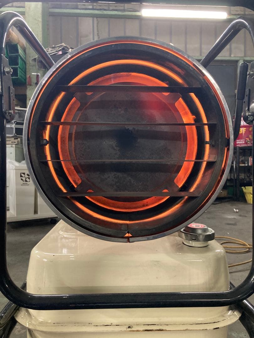 静岡製機 ホットガン HG125NⅡ 熱風式ヒーター 業務用 引き取り限定