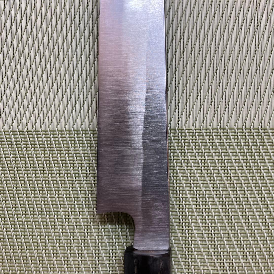 鏡面仕上げ　柳刃包丁　天然砥石で本刃付け済み❗️