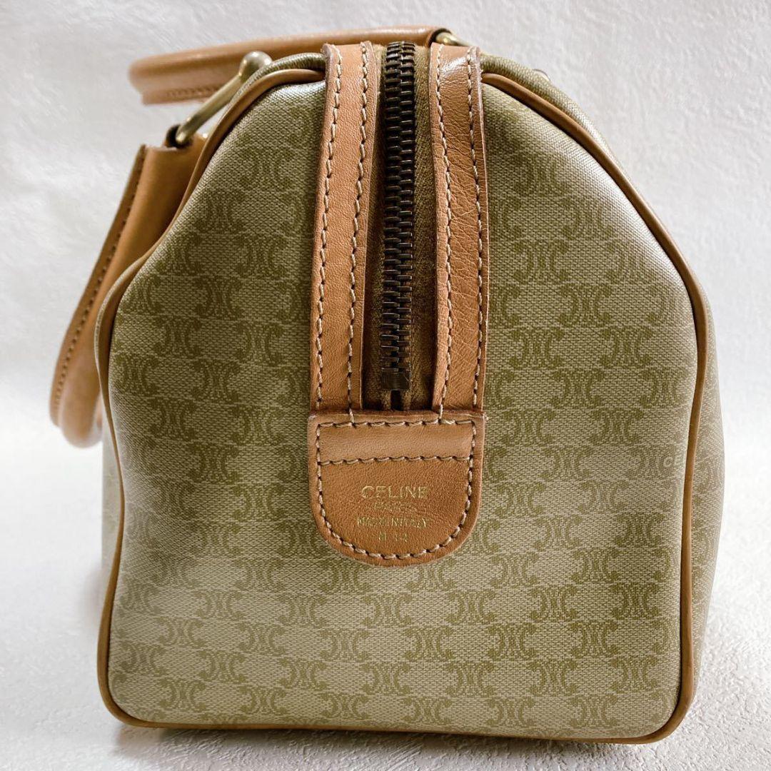 【美品】CELINE セリーヌ マカダム ボストンバッグ